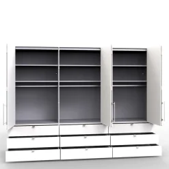Wohnen Kleiderschränke<1A Kleiderschrank mit Falttüren & Schubladen - Zidarie