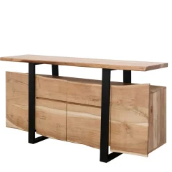 Wohnen Sideboards<Abgefahrenes Design Sideboard aus Akazie - Lussina