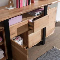 Wohnen Sideboards<Abgefahrenes Design Sideboard aus Akazie - Lussina