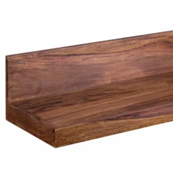 Wohnen Regale<Ablageboard Hoslo aus Massivholz klar lackiert