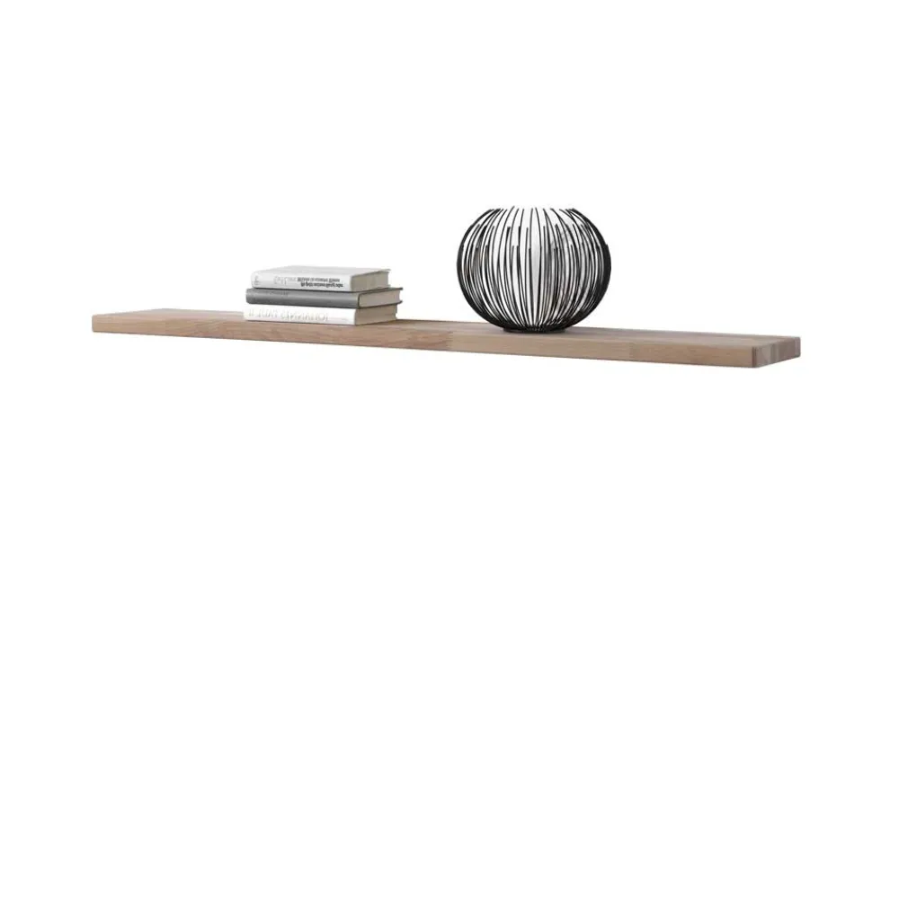 Wohnen Regale<Ablageboard Thivios aus Wildeiche Massivholz
