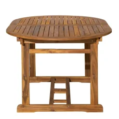 Wohnen Sitzgruppe<Akazie Gartengruppe mit Tisch oval - Egina (vierteilig)