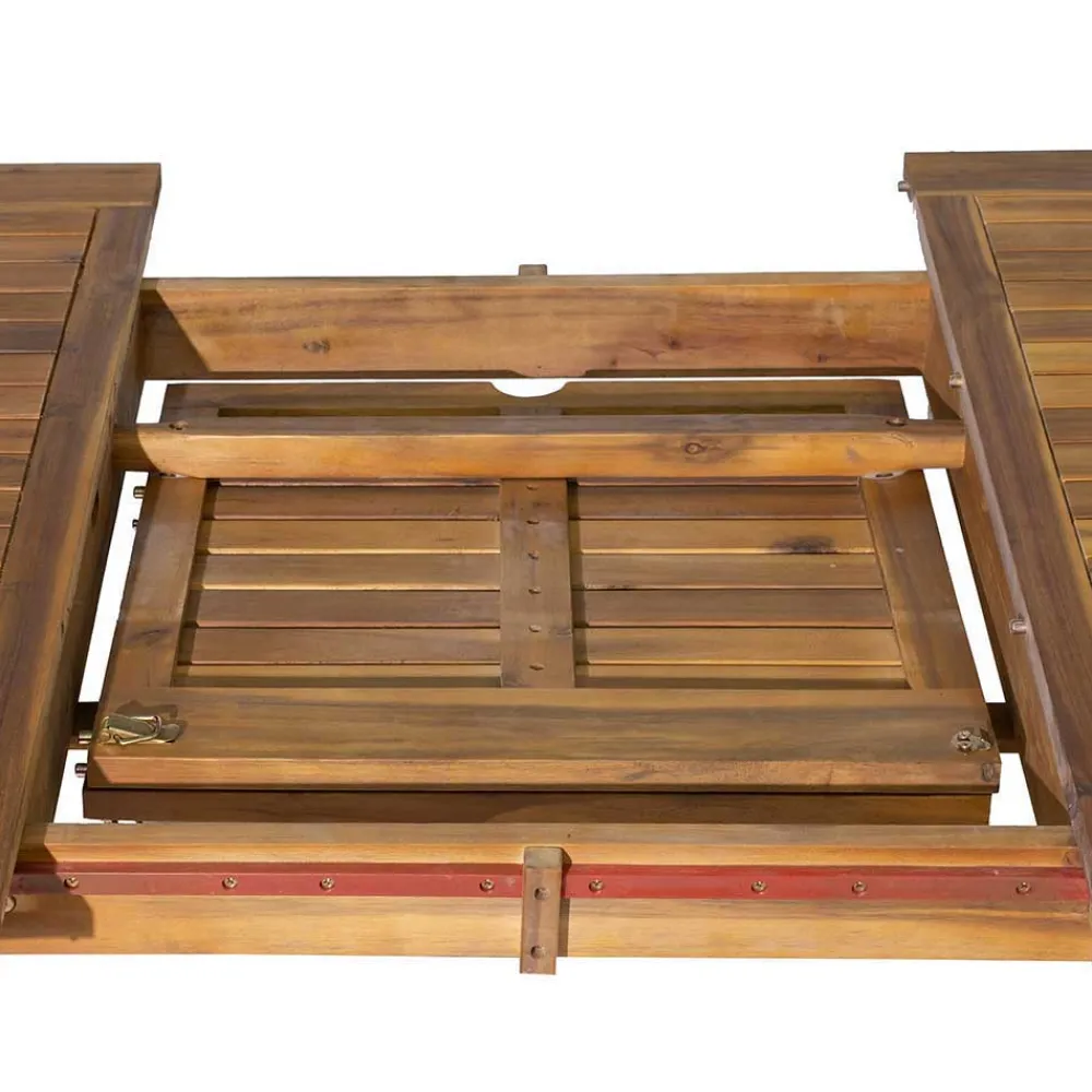 Wohnen Sitzgruppe<Akazie Gartengruppe mit Tisch oval - Egina (vierteilig)