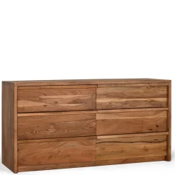 Wohnen Sideboards<Akazienholz Sideboard mit sechs Schubladen - Vomano