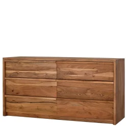 Wohnen Sideboards<Akazienholz Sideboard mit sechs Schubladen - Vomano