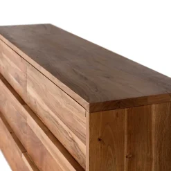 Wohnen Sideboards<Akazienholz Sideboard mit sechs Schubladen - Vomano