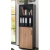 Wohnen Regale<Akten Schrank und Regal Kombi - Evasilica (zweiteilig)