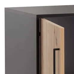 Wohnen Regale<Akten Schrank und Regal Kombi - Evasilica (zweiteilig)