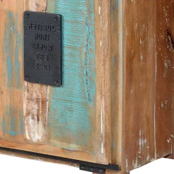 Wohnen Sideboards<Altholz Kombikommode mit Schiebetüren - Jevilia