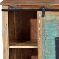 Wohnen Sideboards<Altholz Kombikommode mit Schiebetüren - Jevilia