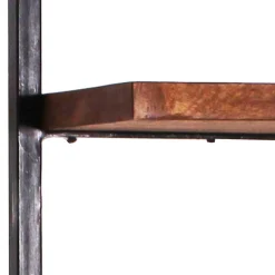 Wohnen Regale<Altmetall Loft Wandregal mit 2 Holzböden - Mendoza