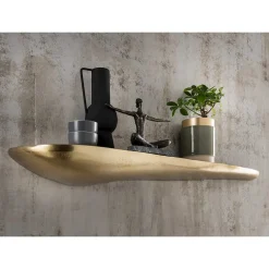 Wohnen Regale<Alu Wandboard in Bronze Goldfarben - Moyico