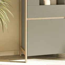Wohnen Wohnwände<Anbauwand Kombination im Scandi Chic - Promo (vierteilig)