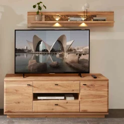 Wohnen Wohnwände<Anbauwand Möbel Kombination modern - Cassna (dreiteilig)