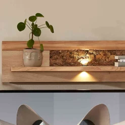 Wohnen Wohnwände<Anbauwand Möbel Kombination modern - Cassna (dreiteilig)