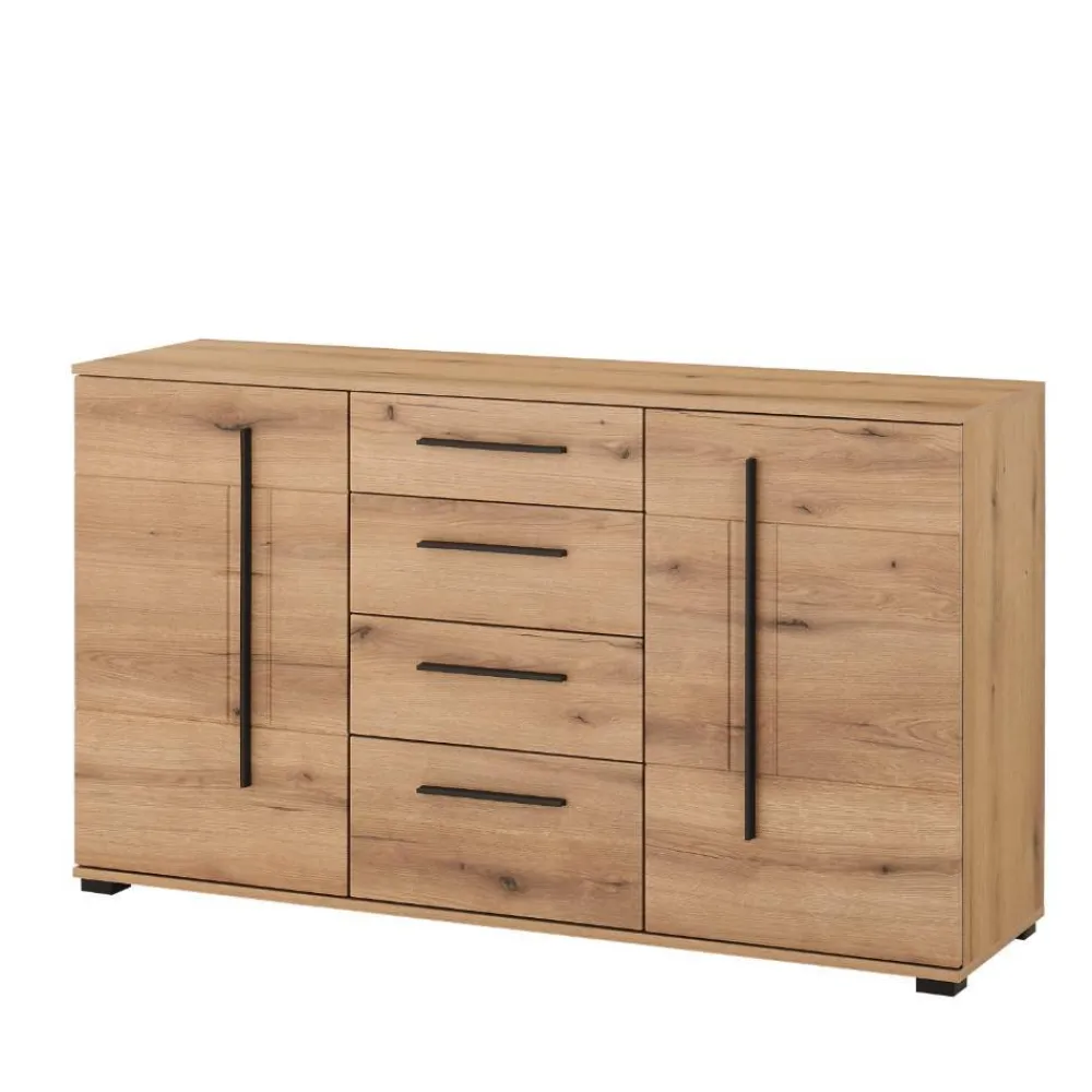 Wohnen Wohnwände<Anbauwand Möbel Set - Brocus (vierteilig)