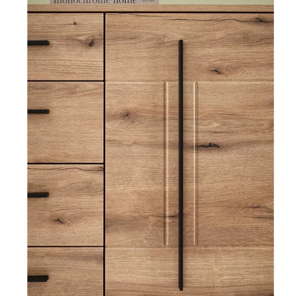 Wohnen Wohnwände<Anbauwand Möbel Set - Brocus (vierteilig)