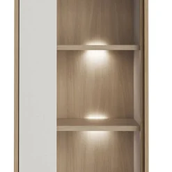 Wohnen Wohnwände<Anbauwand-Möbelset in Weiß - Ovidio (dreiteilig)