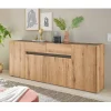 Wohnen Sideboards<Anrichte in Wildeiche Optik und Anthrazit - Colomania