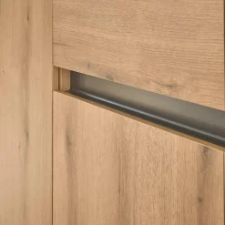 Wohnen Sideboards<Anrichte in Wildeiche Optik und Anthrazit - Colomania