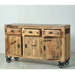 Wohnen Sideboards<Anrichte Indri auf Rollen