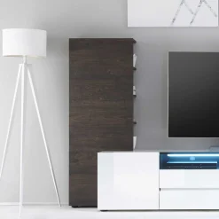 Wohnen Tv & Hifi-Möbel|Regale<Anstellregal Element Riconia in Wenge Braun