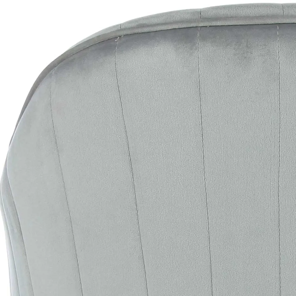 Wohnen Stühle<Armlehenstühle in Silber Grau - Ashento (2er Set)