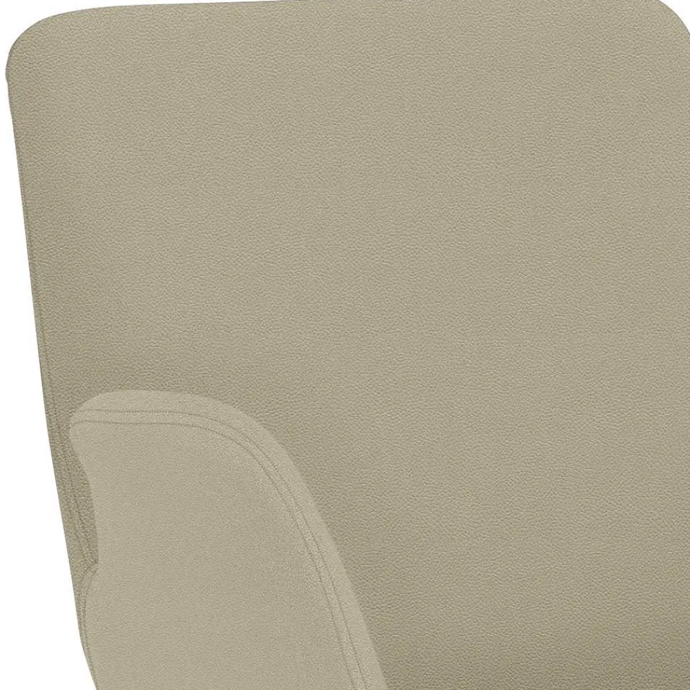 Wohnen Hocker<Armlehnen Barstuhl in Taupe & Schwarz - Paigton