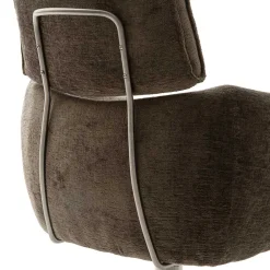 Wohnen Stühle<Armlehnen Drehstuhl in Braun - Arjama (2er Set)