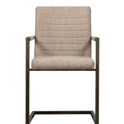Wohnen Sessel<Armlehnen Freischwinger in Beige - Sentata (2er Set)