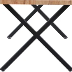 Wohnen Sitzgruppe<Armlehnenstühle & X-Fuß Esstisch - Closer (fünfteilig)