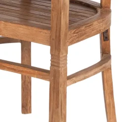 Wohnen Stühle<Armlehnstuhl Mangato aus Teak Recyclingholz