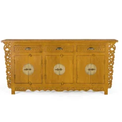 Wohnen Sideboards<Asia Style Sideboard in Ocker Gelb - Nelu