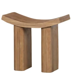 Wohnen Hocker<Asiatischer Hocker aus Paulownia massiv - Dualko