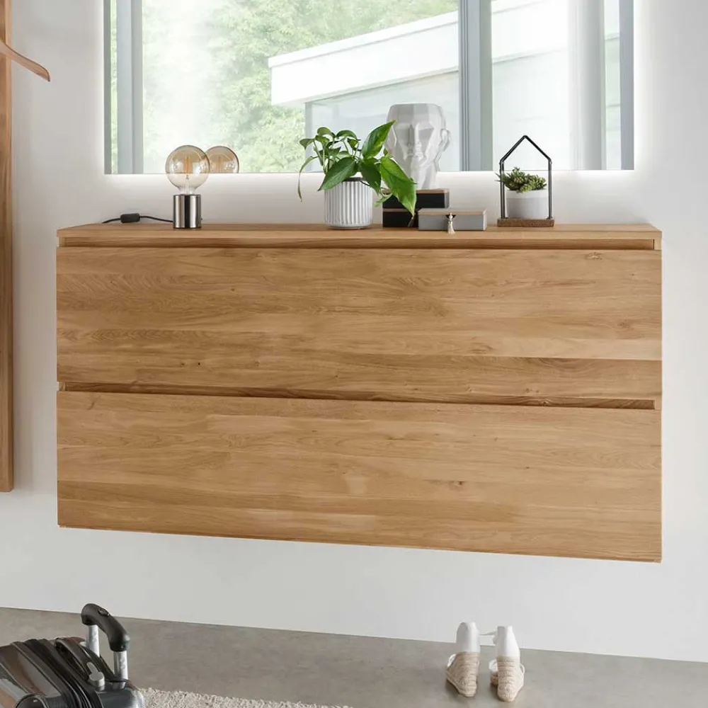 Wohnen Schränke<Asteiche Schuhschrank für die Wandmontage - Sotunes