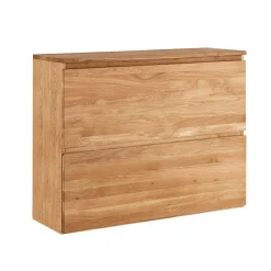Wohnen Schränke<Asteiche Schuhschrank für die Wandmontage - Sotunes