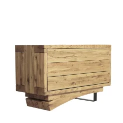 Wohnen Tv & Hifi-Möbel|Lowboards<Ausgefallene Kommode aus Asteiche massiv - Vastillo