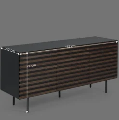 Wohnen Sideboards<Ausgefallenes Sideboard Trupea mit Streifen Front