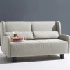 Wohnen Sofas<Ausklappbare Stoffcouch in Beige - Bondio