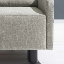 Wohnen Sofas<Ausklappbare Stoffcouch in Beige - Bondio