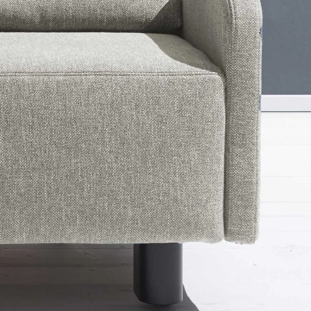 Wohnen Sofas<Ausklappbare Stoffcouch in Beige - Bondio