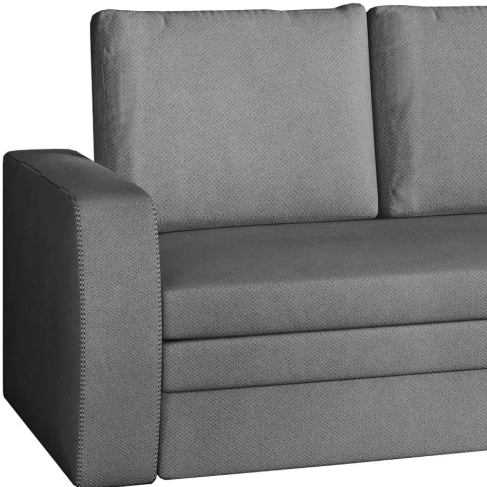 Wohnen Sofas<Ausklappbares Sofa in Grau Samt - Lodeves
