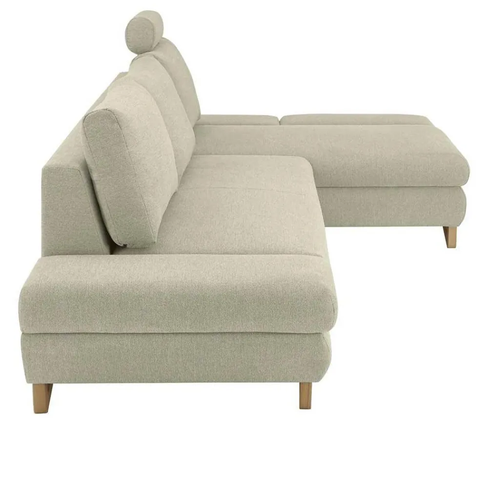 Wohnen Betten|Sofas<Ausziehbare Eckcouch mit Schlaffunktion - Baonga