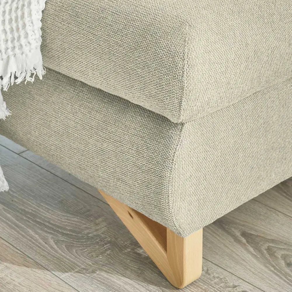 Wohnen Betten|Sofas<Ausziehbare Eckcouch mit Schlaffunktion - Baonga