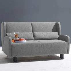 Wohnen Betten|Sofas<Ausziehsofa in Grau Stoff - Vergoma