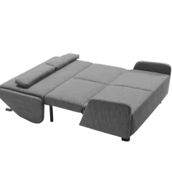 Wohnen Betten|Sofas<Ausziehsofa in Grau Stoff - Vergoma