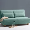 Wohnen Betten|Sofas<Ausziehsofa in Petrol & Eiche - Olzaia
