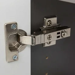 Wohnen Schränke<Bad Hängeschrank in Baumkante Wildeiche Optik - Breznia