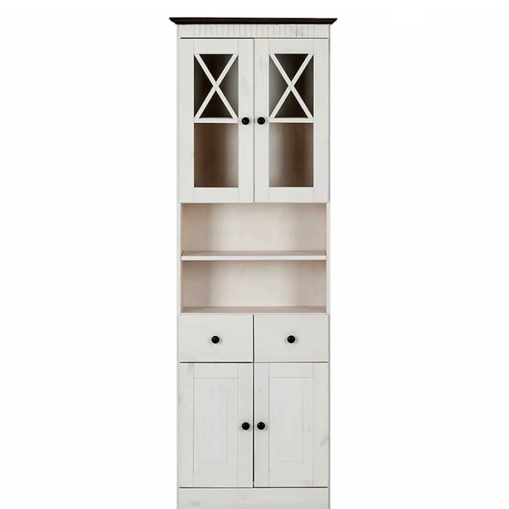 Wohnen Schränke<Bad Hochschrank im Landhausstil - Fabrisanco