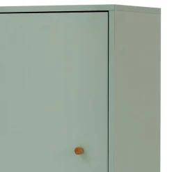 Wohnen Schränke<Bad Hochschrank in Graugrün & Eiche - Vereny